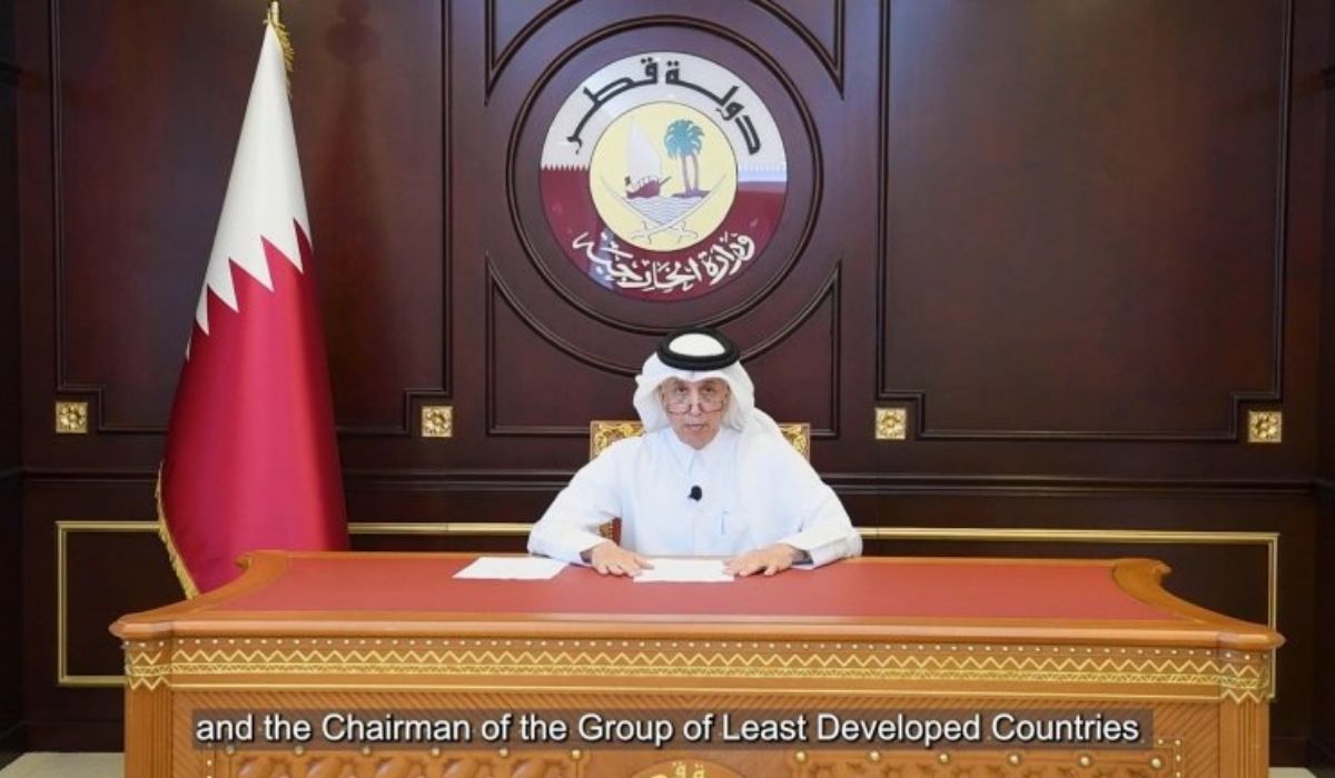 Minister of State for Foreign Affairs H E Sultan bin Saad Al Muraikhi took part in the Ministerial Meeting of the Least Developed Countries